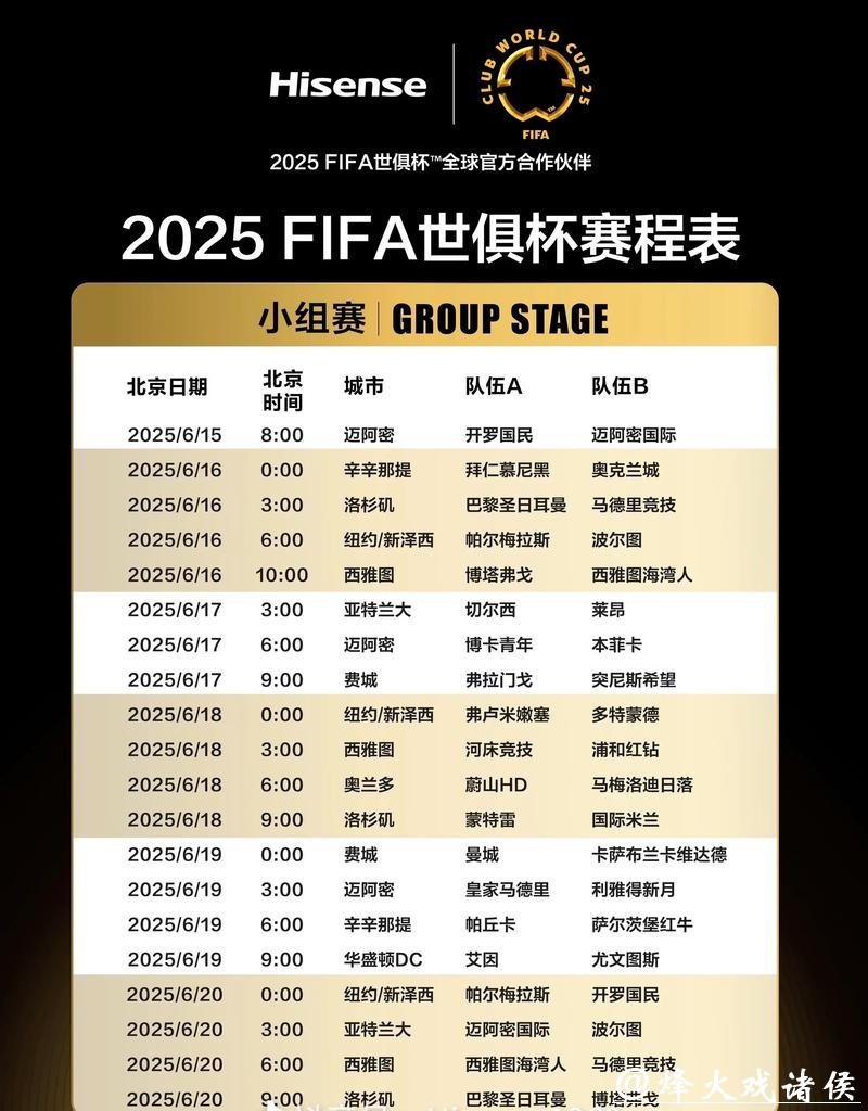 最新世界杯赛程更新指南 最新世界杯赛程更新指南